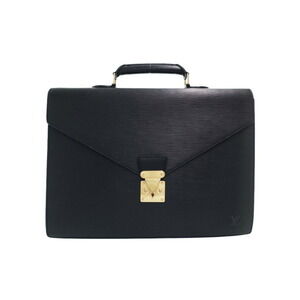 Louis Vuitton Epi Ambassador Business Bag Black